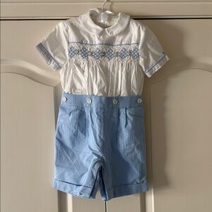 Ralph Lauren Smocked Shortall